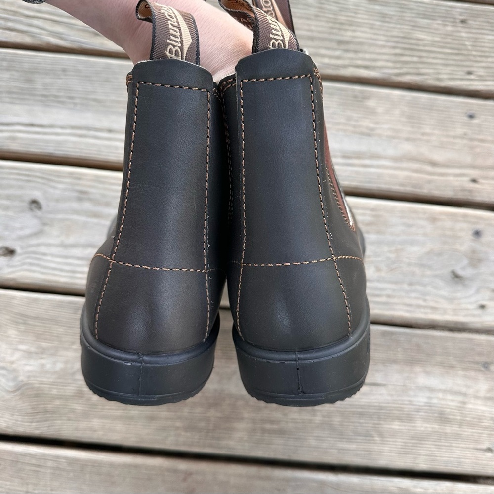 Blundstone 500 Chelsea Boots Stout Brown 9.5 10.5 - Picture 6 of 11